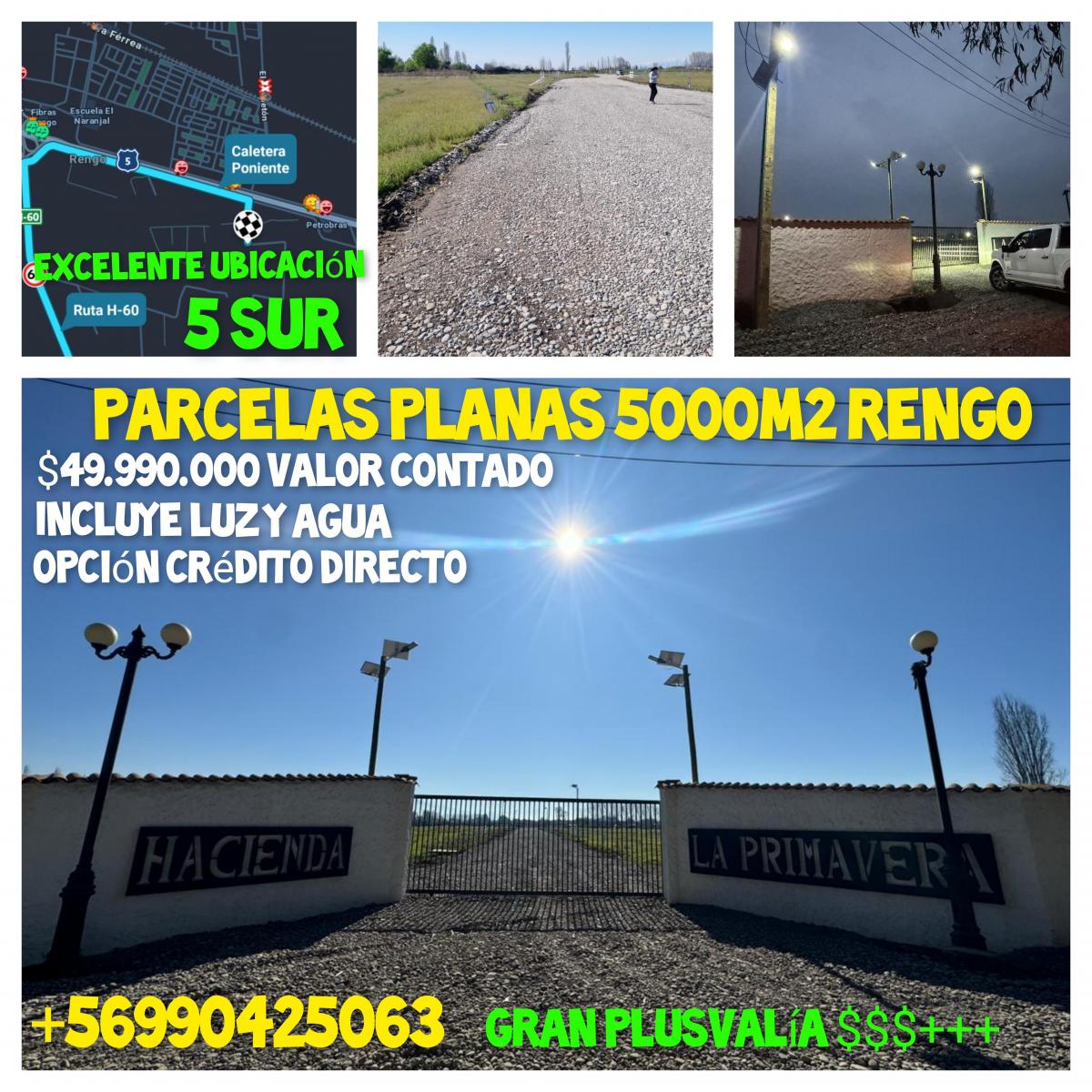 Venta Parcela Rengo - O'Higgins