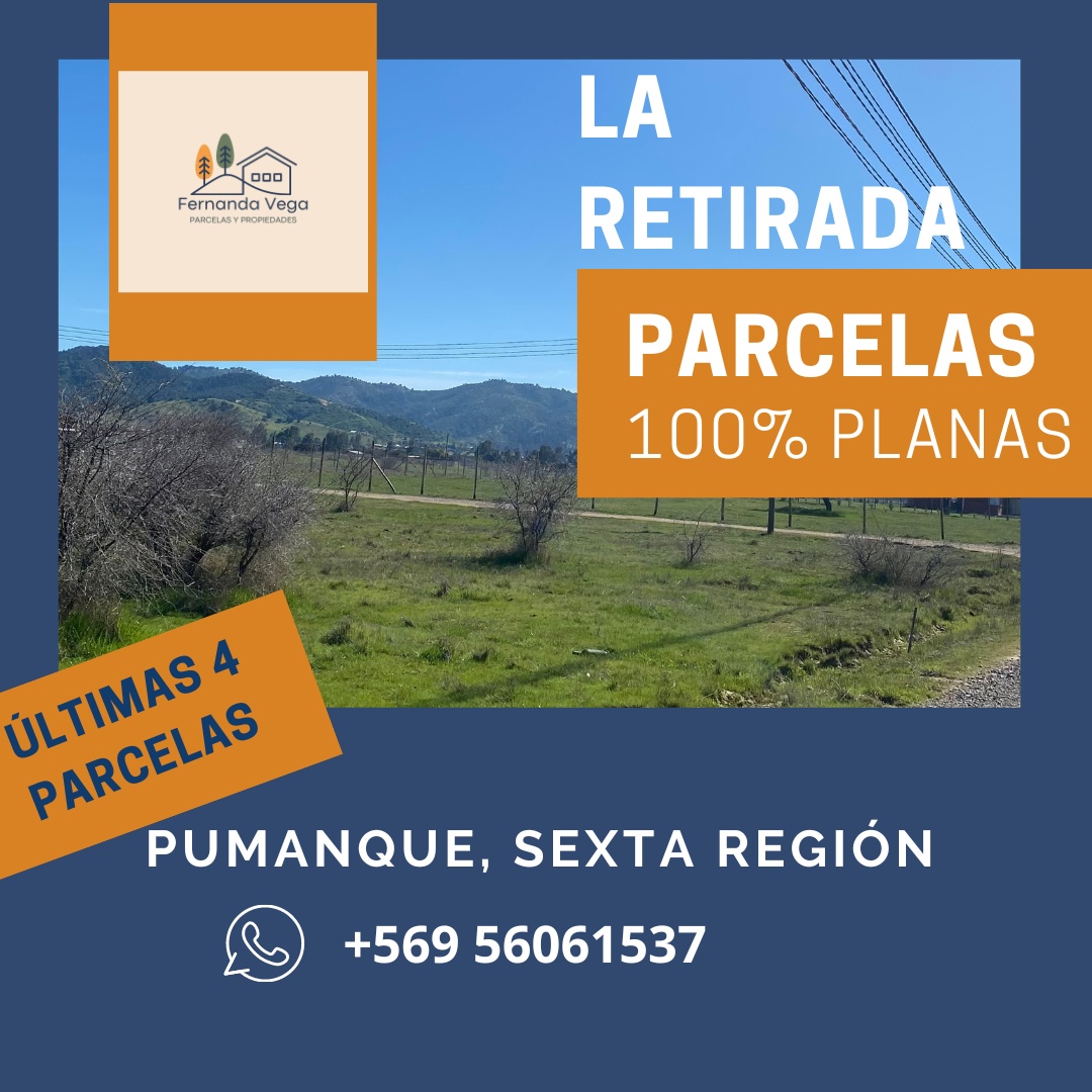 Venta Parcela Pumanque - O'Higgins