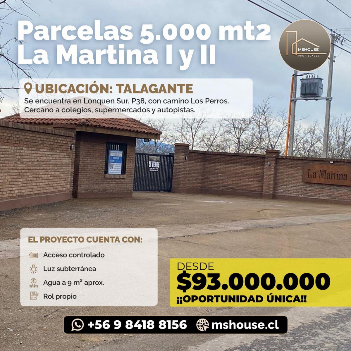 Venta Parcela Talagante - Región Metropolitana