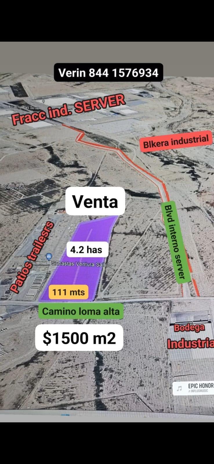 Venta Industrial Arteaga - Coahuila