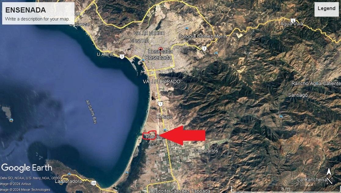 Venta Terreno / Lote Playas de Chapultepec - Ensenada