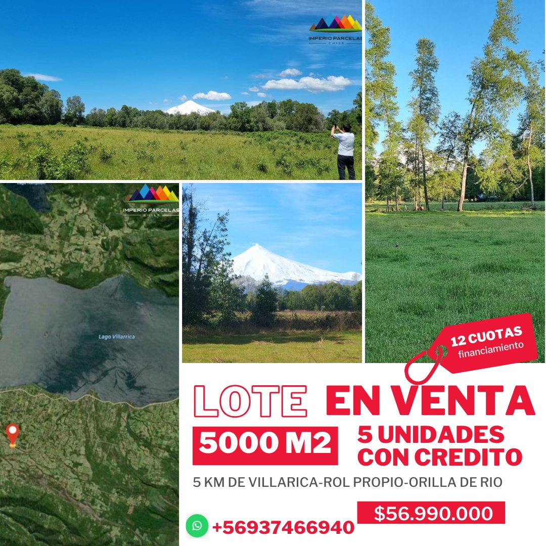 Venta Parcela Villarrica - La Araucanía