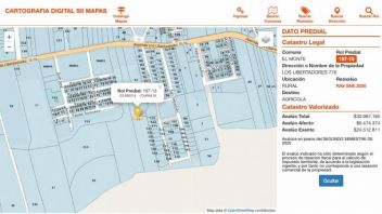 Venta Parcela El Monte - Región Metropolitana