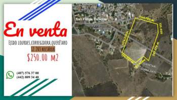 Venta Terreno / Lote Lourdes - Corregidora