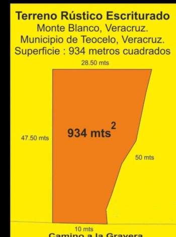 Venta Terreno / Lote Monte Blanco - Teocelo