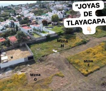 Venta Terreno / Lote Joyas del Astillero - Tlayacapan