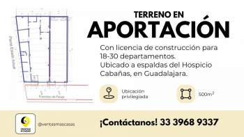 Venta Terreno / Lote San Juan de Dios - Guadalajara