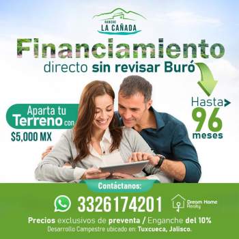 Venta Terreno / Lote Tuxcueca - Tuxcueca