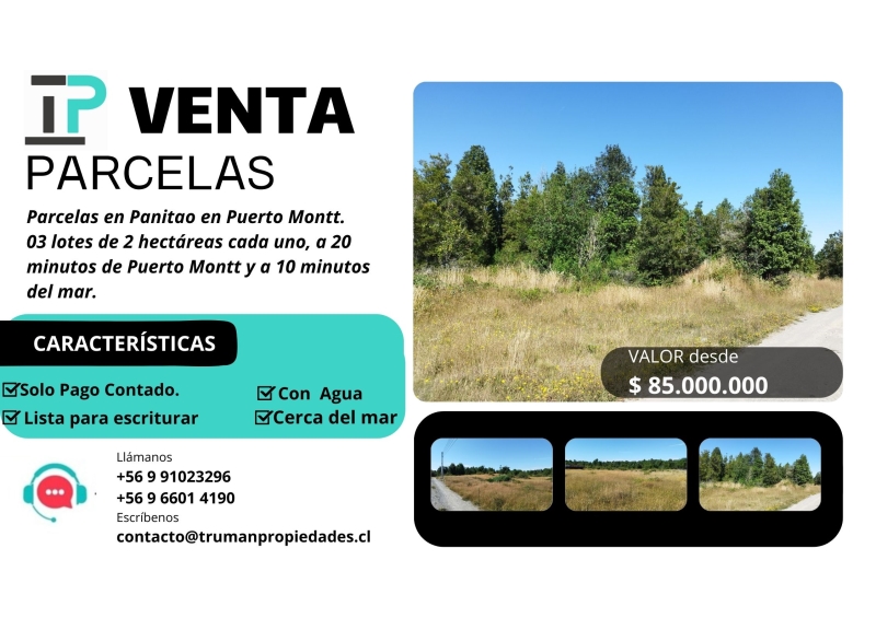 Venta Parcela Puerto Montt - Los Lagos