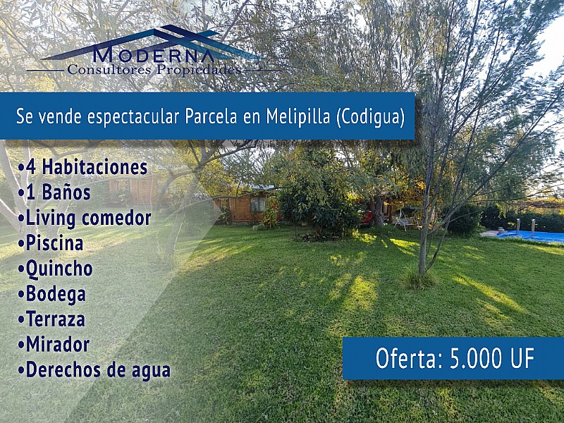 Venta Parcela Melipilla - Región Metropolitana