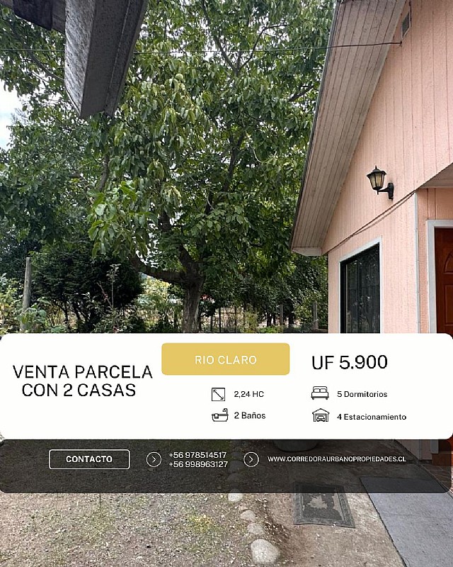 Venta Parcela Yumbel - Biobío