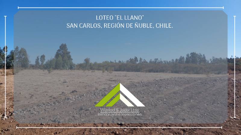 Venta Parcela San Carlos - Ñuble