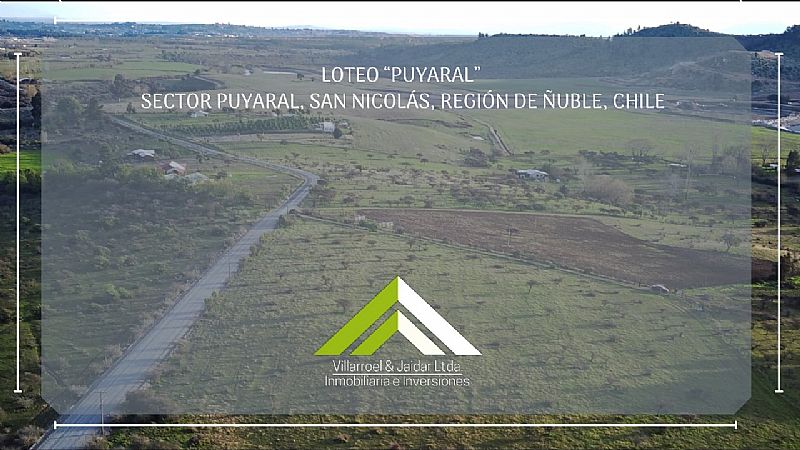 Venta Parcela San Nicolás - Ñuble